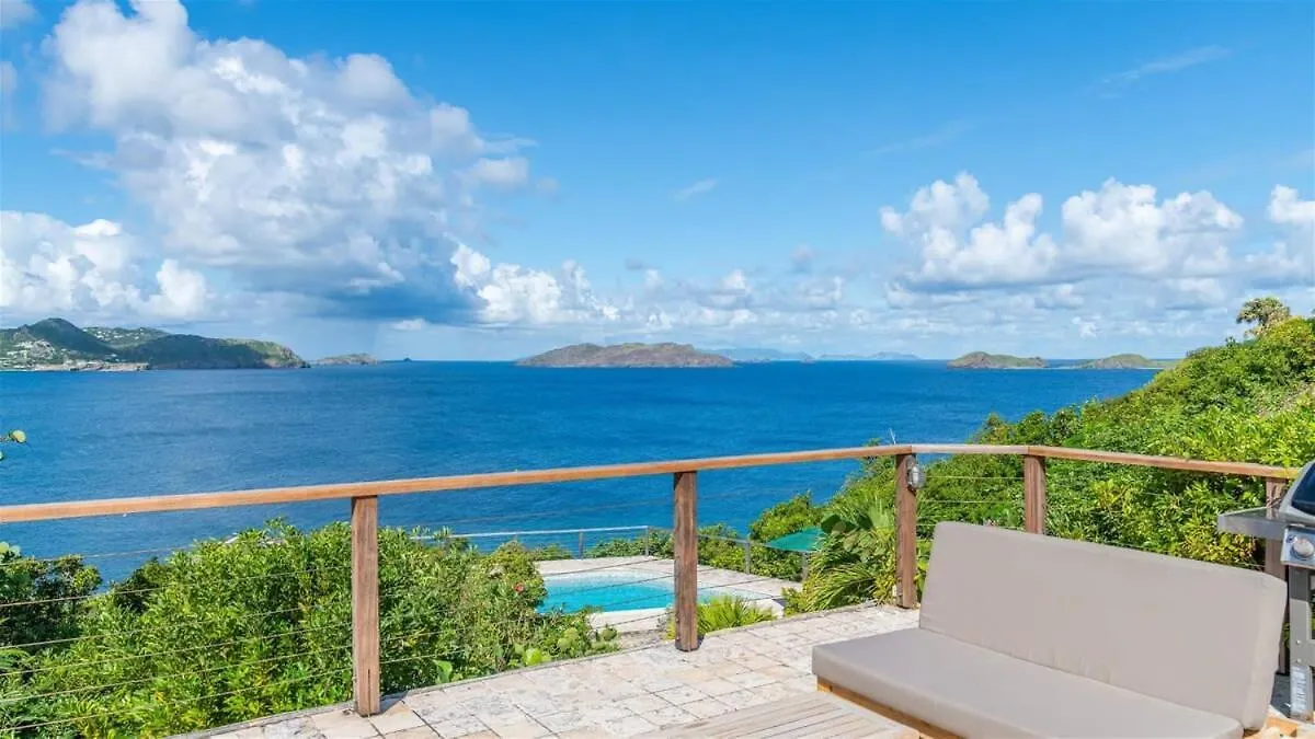 Charming Villa With Fantastic Views Of The Ocean Pointe Milou Сен-Бартелеми